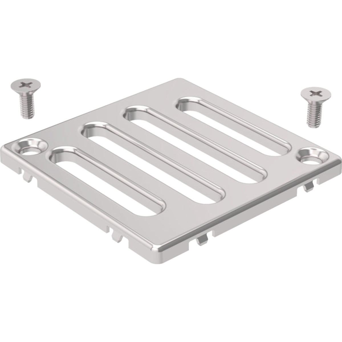 GRIGLIA INOX PER SIFONE DOCCIA AVVITATA - img 2