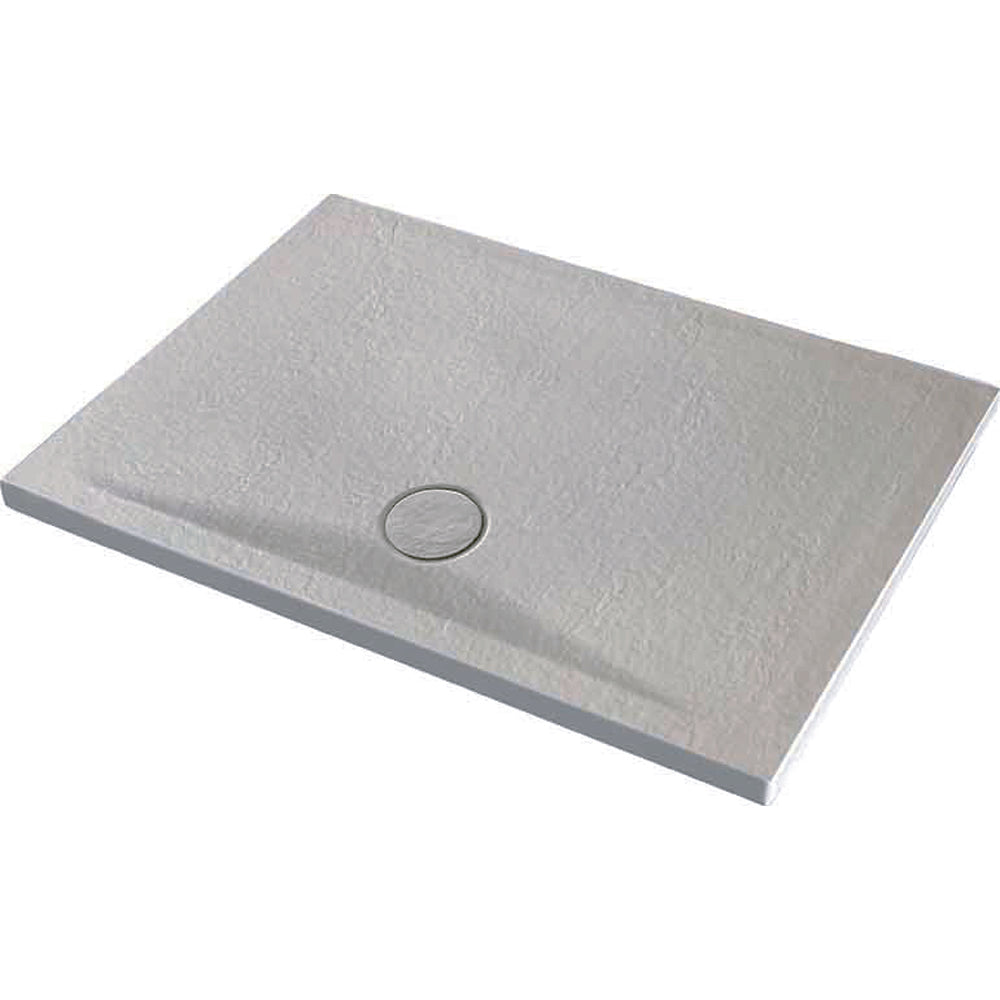 PIATTO DOCCIA RETTANGOLARE "PIETRACERAMICA" H.4 GESSO - img 4