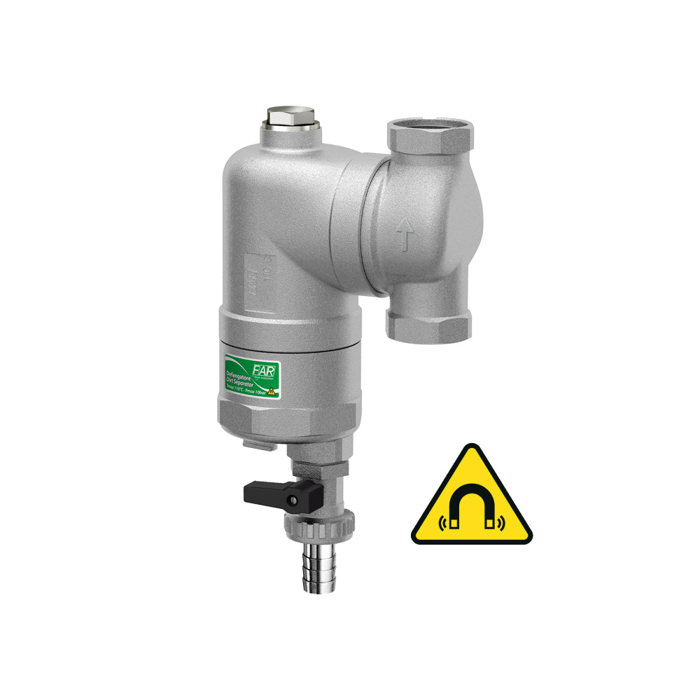 DEFANGATORE MAGNETICO ORIENTABILE "SMART" PER IMPIANTI TERMICI CROMATO FAR - img 3
