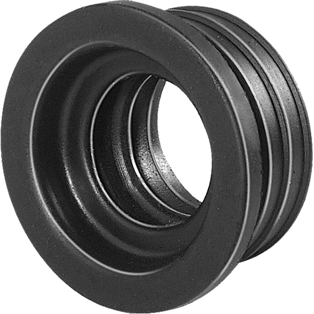 MORSETTO PER CURVE TECNICHE Ø 40 IN GOMMA NERA - img 3