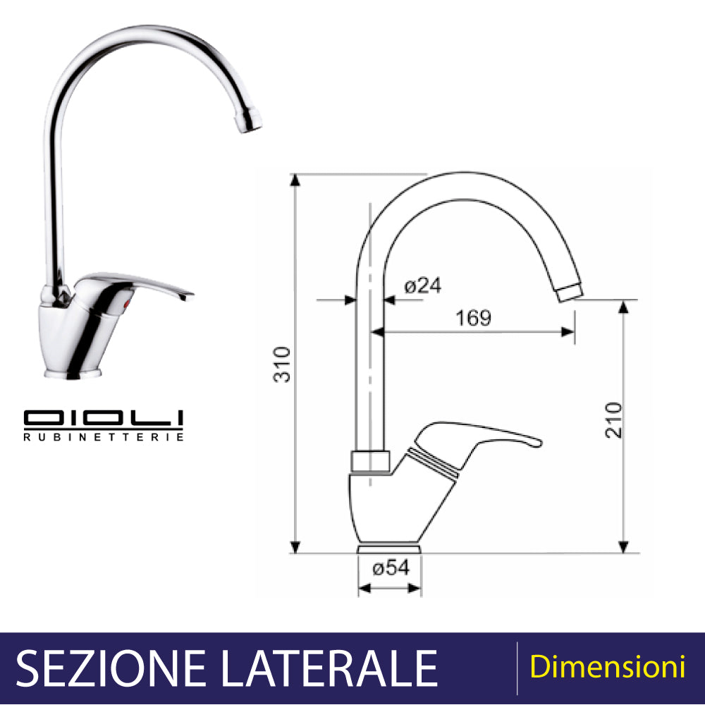 MISCELATORE LAVELLO VENEZIA CANNA A PONTE - img 4