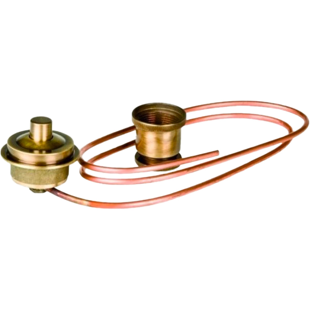 PULSANTE PER SIFONE TIPO CATIS BRONZATO - img 2