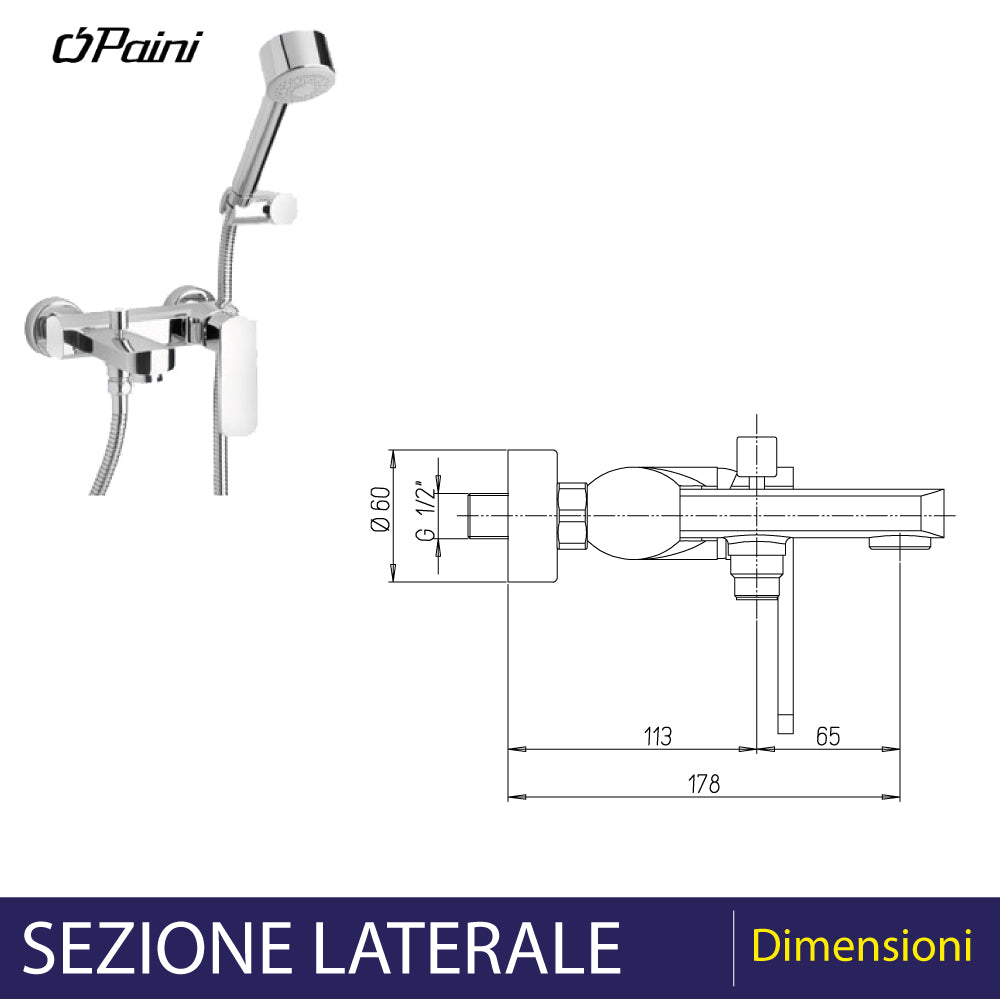 MISCELATORE ESTERNO VASCA "STILE" - img 3