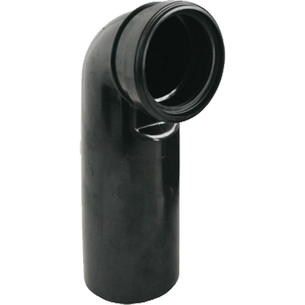 CURVA TECNICA 90° A INNESTO PER VASO SOSPESO CON GUARNIZIONE - img 2