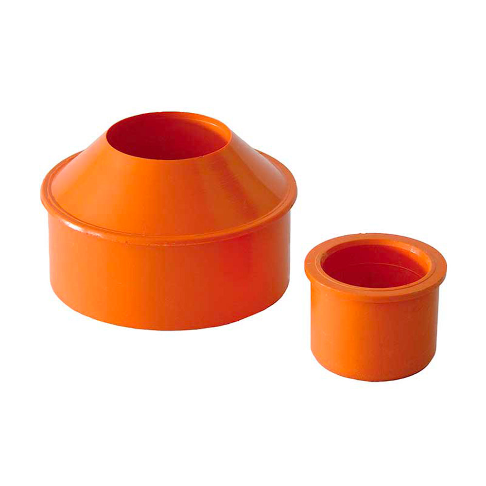 AUMENTO INTERNO CONCENTRICO IN PVC ARANCIO - img 2