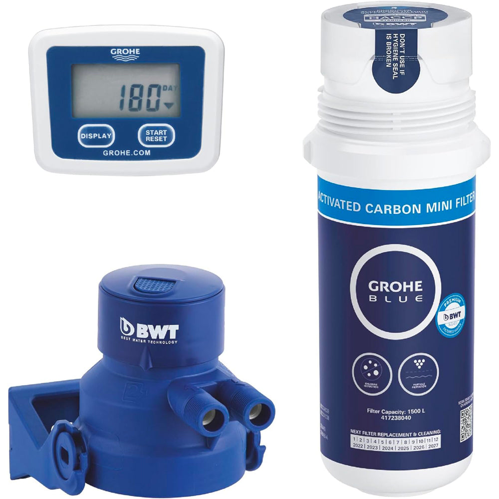 MISCELATORE CON SISTEMA DI FILTRAZIONE ACQUA "BLUE PURE BAUCURVE" - img 3