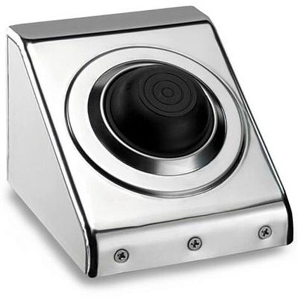 COMANDO PNEUMATICO A PEDALE ESTERNO A PAVIMENTO O PARETE CON PLACCA INOX - img 3
