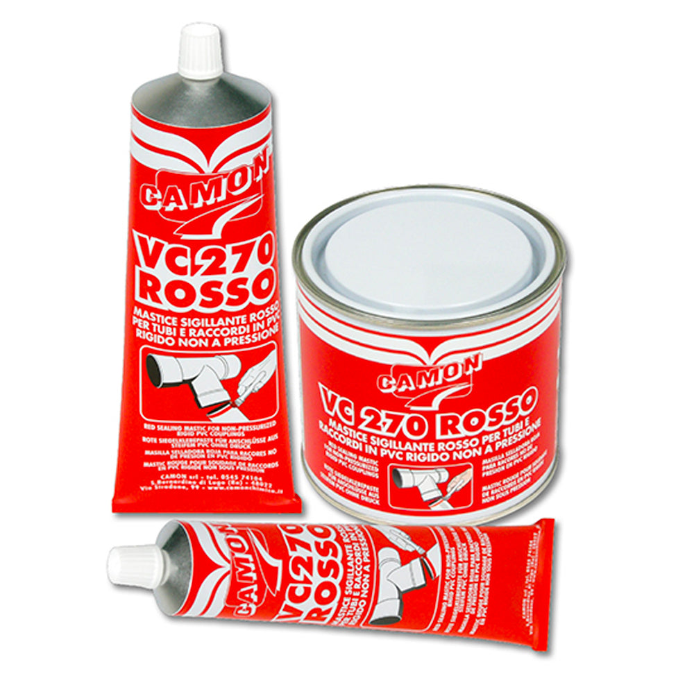 ADESIVO SIGILLANTE PER PVC "VC270" ROSSO - img 2
