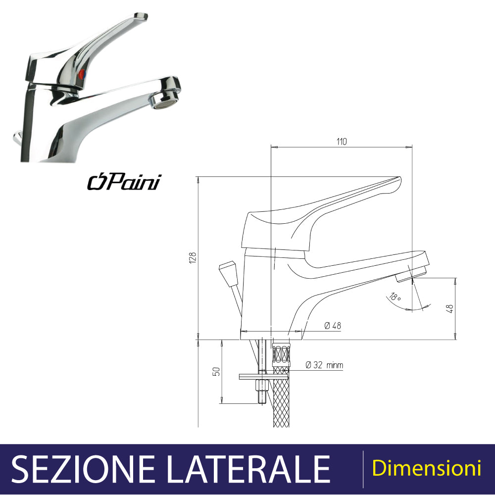 MISCELATORE LAVABO "PILOT" - img 3