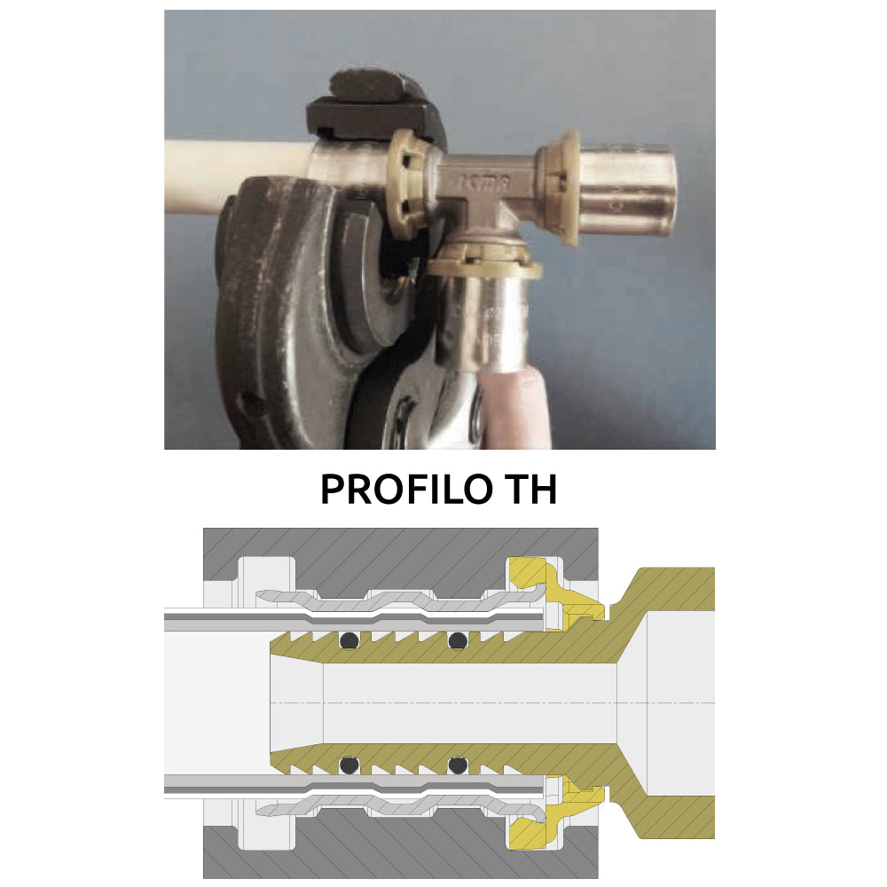 GOMITO MASCHIO A PRESSARE PER TUBO MULTISTRATO ICMA - img 4