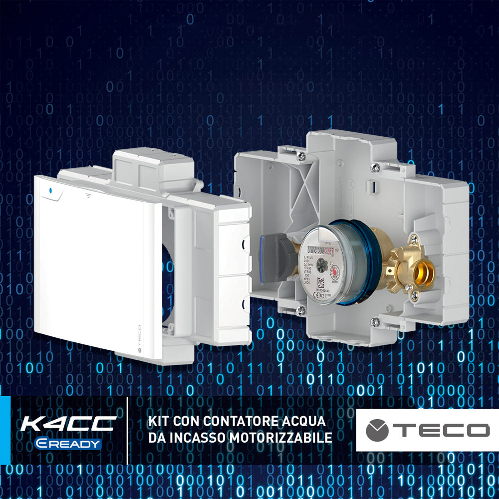 KIT CONTABILIZZAZIONE DA INCASSO CON CONTATORE PER ACQUA SANITARIA K4CC E-READY - img 5