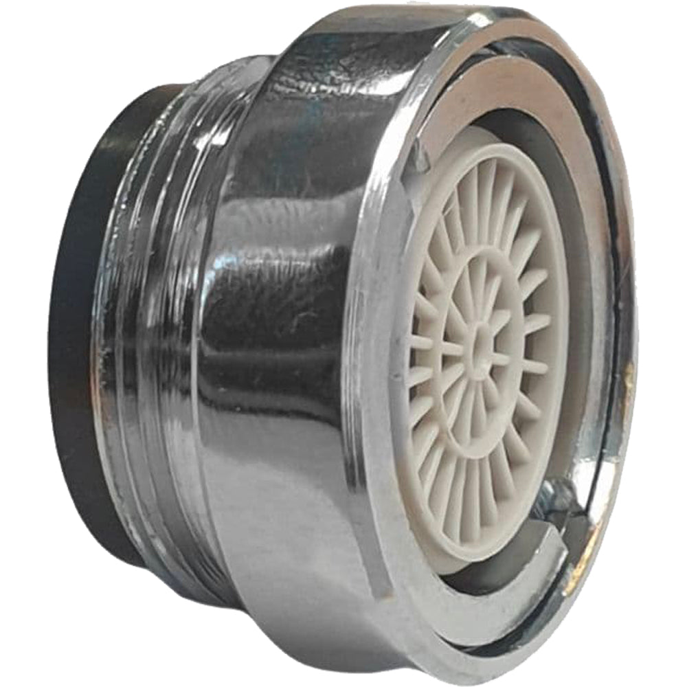 AEREATORE ANTIVANDALO CON GUSCIO IN OTTONE CROMATO - img 3