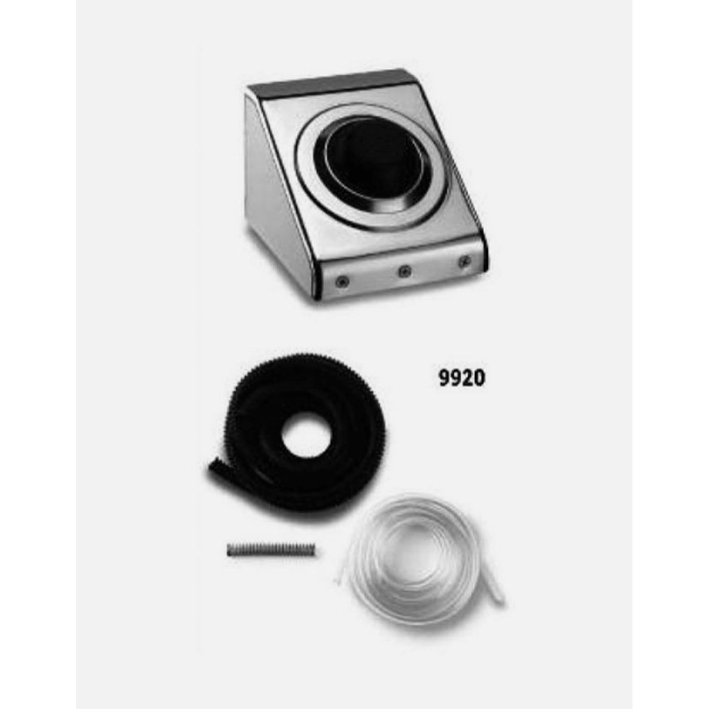 COMANDO PNEUMATICO A PEDALE ESTERNO A PAVIMENTO O PARETE CON PLACCA INOX - img 5