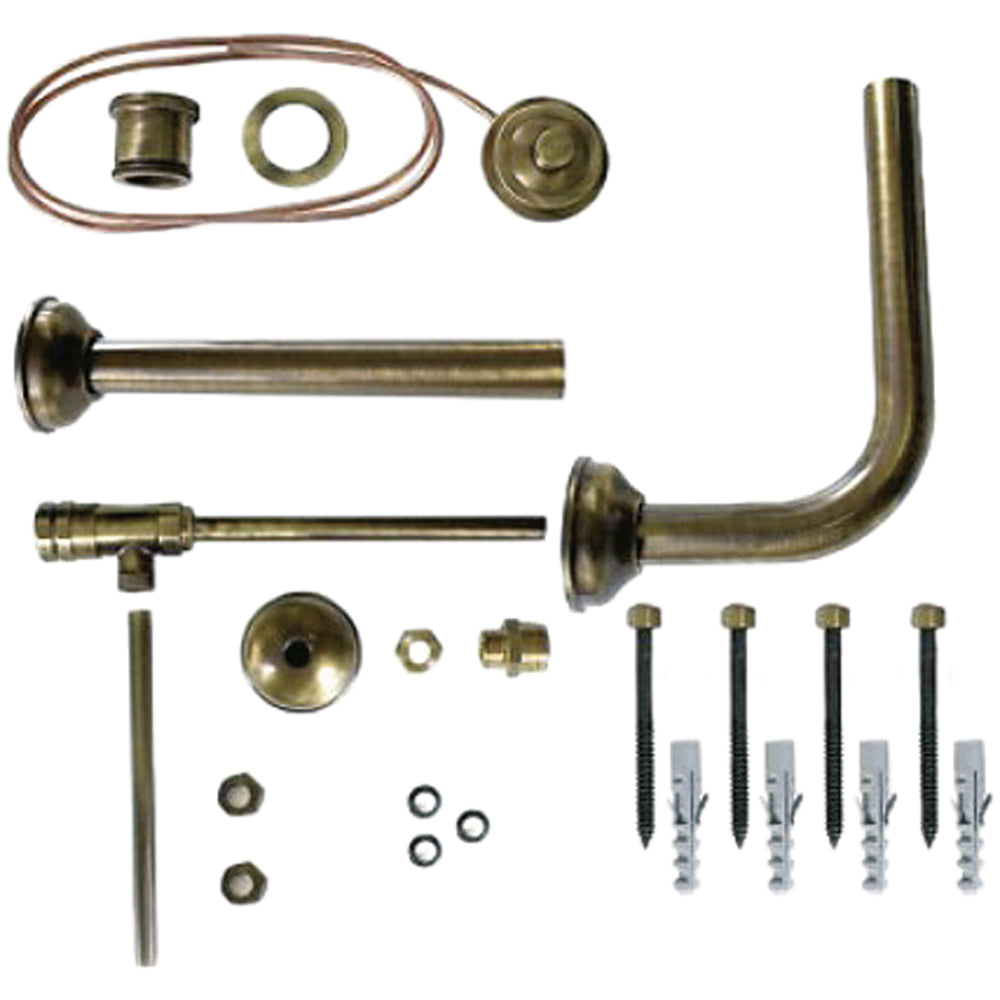 KIT COMPLETO DI SCARICO "MINI CATIS" BRONZATO - img 2