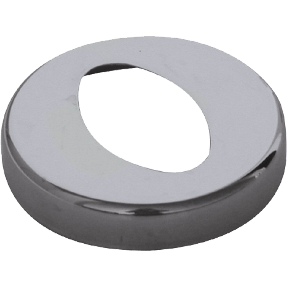 ROSONE CON FORO OVALE PER CURVA A 45° INOX - img 2