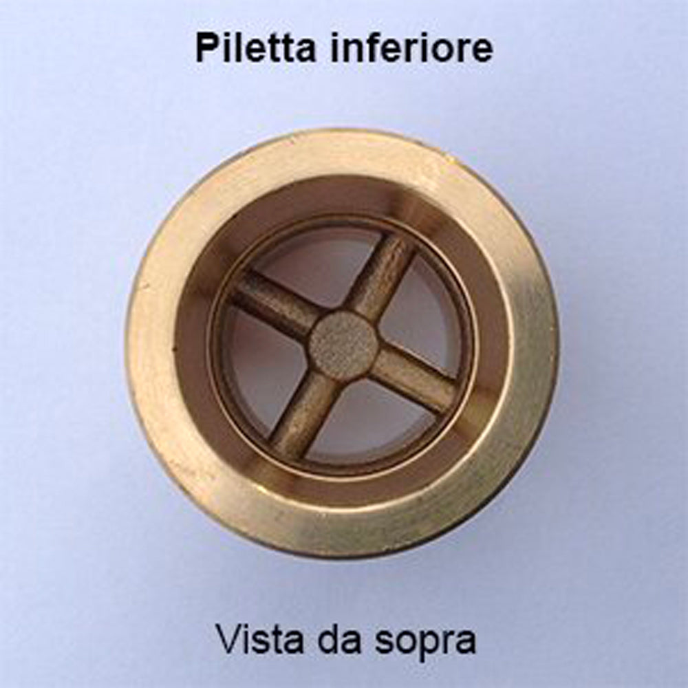 PILETTA SVIZZERA IN OTTONE PER TROPPO PIENO - img 4