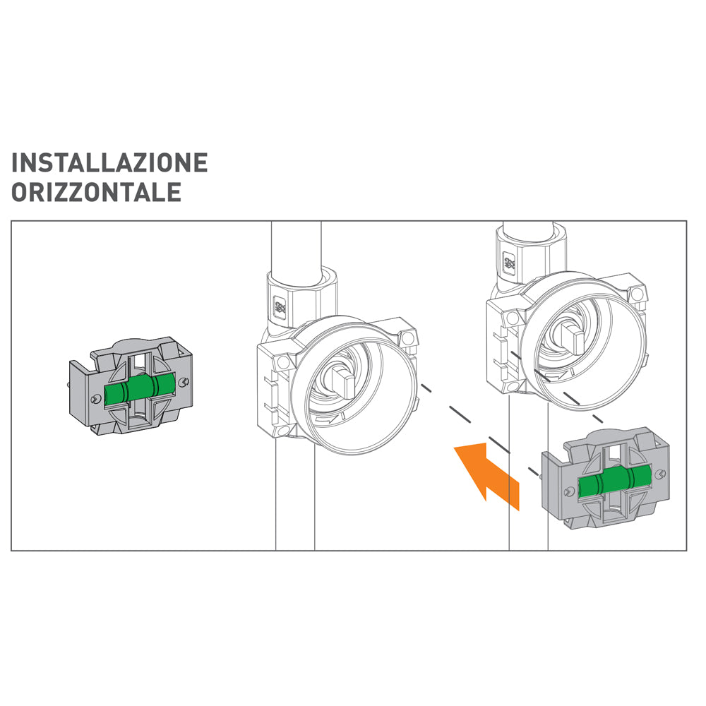 LINK CON LIVELLA REGOLABILE PER ALLINEAMENTO RUBINETTI TECO - img 5