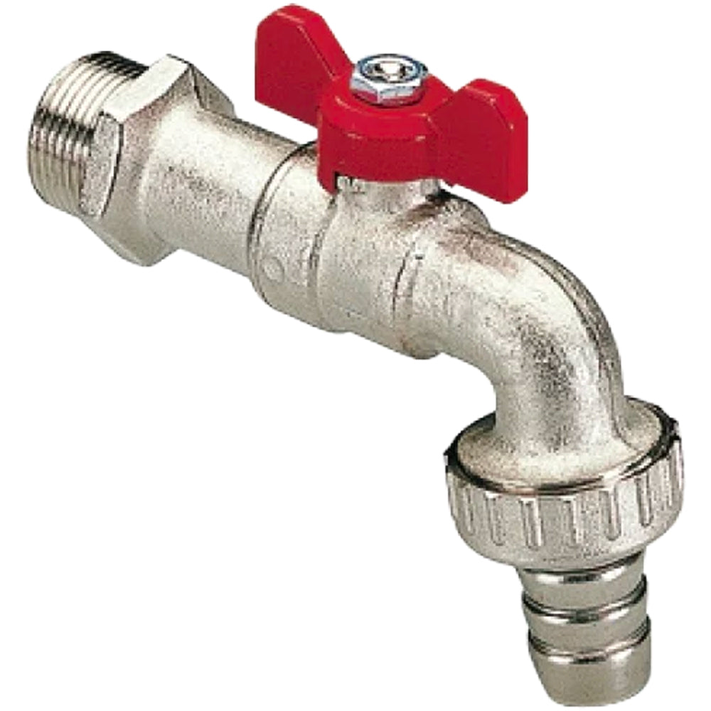 RUBINETTO PORTAGOMMA "EOLO" LEVA A FARFALLA TIEMME - img 2