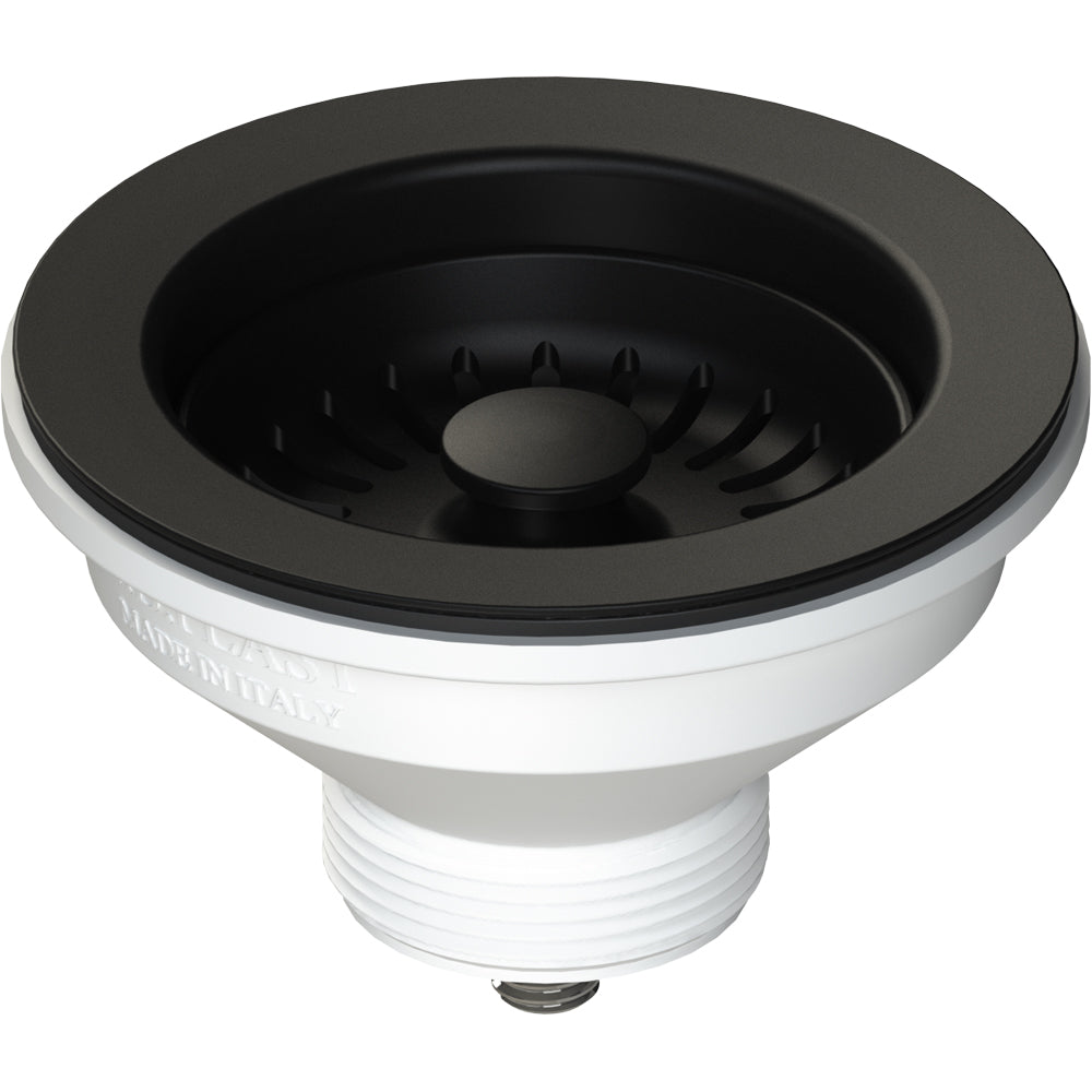 PILETTA ANTRACITE PER LAVELLO CUCINA CON FORO Ø90 STP - img 2