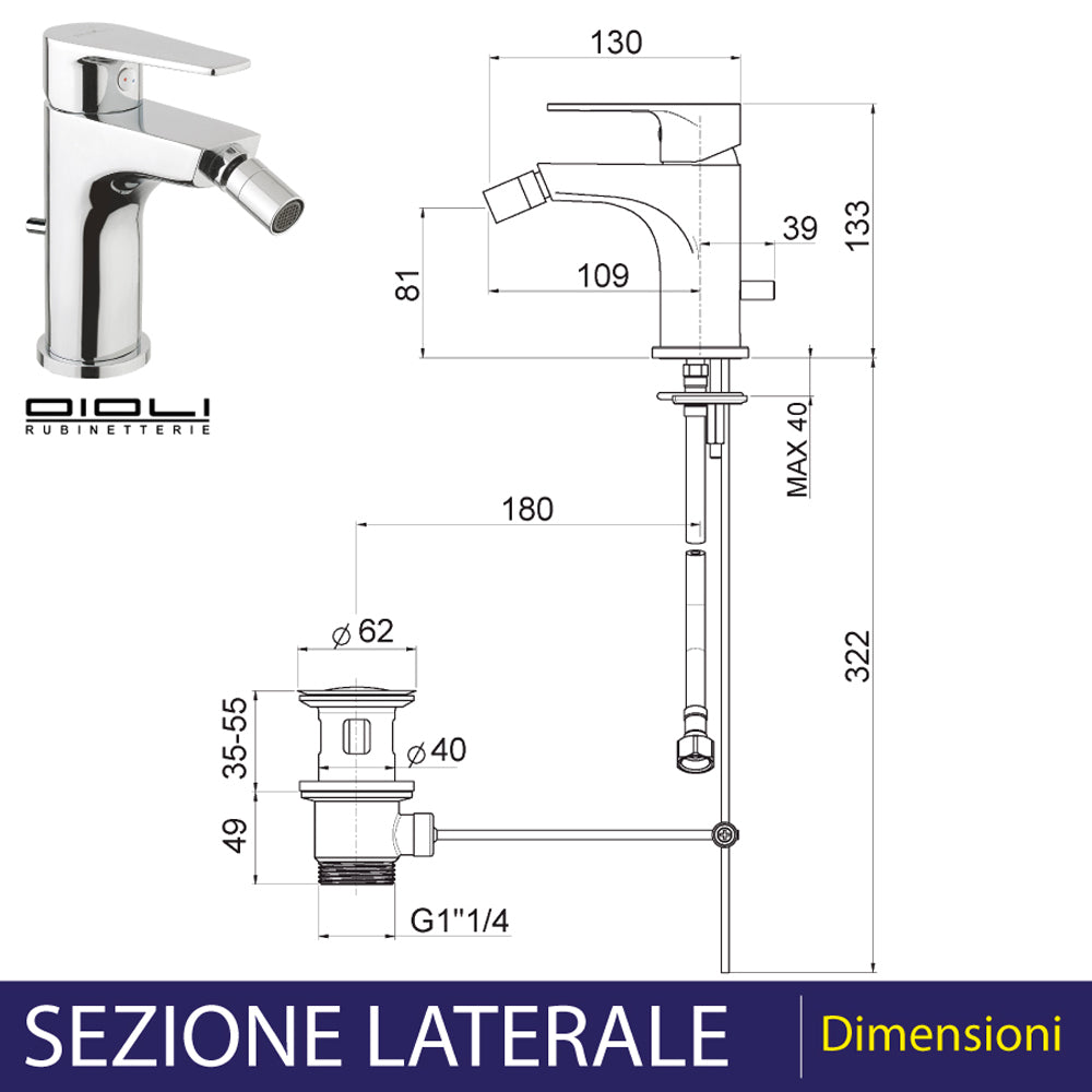 MISCELATORE BIDET SIENA - img 4