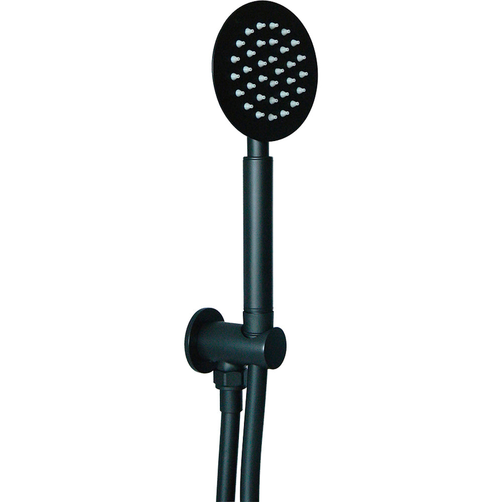 DUPLEX DOCCIA TONDO NERO OPACO - img 2