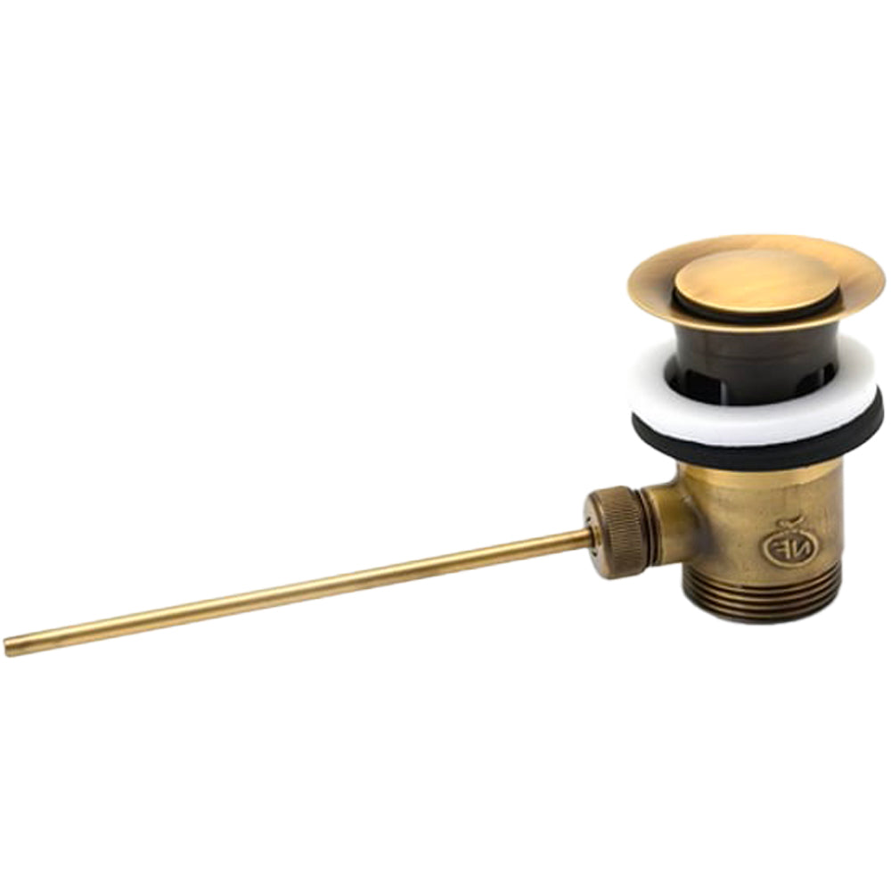 PILETTA DI SCARICO SALTARELLO "NORTON" BRONZATO CON TROPPO PIENO - img 2
