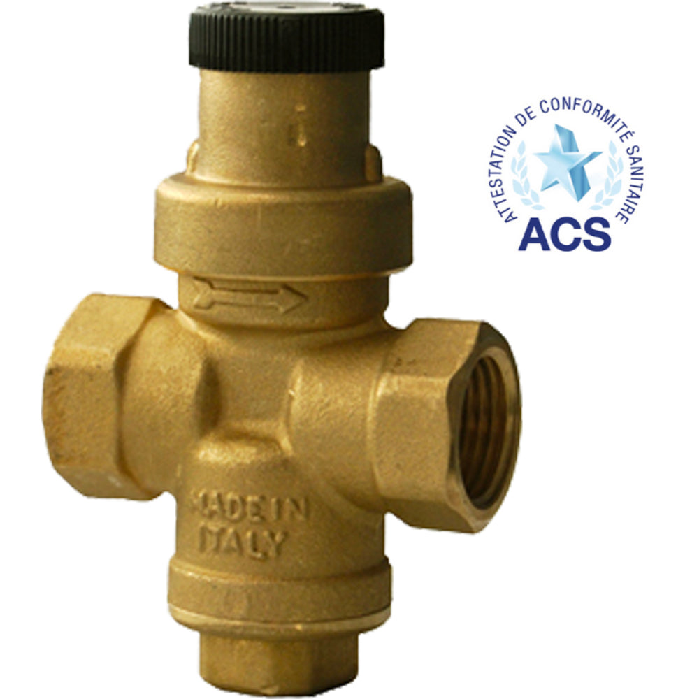 RIDUTTORE DI PRESSIONE ACQUA A PISTONE MINIBRASS PN16 - img 2